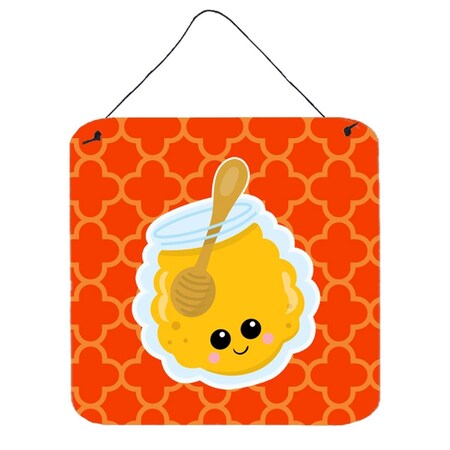 Carolines Treasures Honey Jar Face Wall or Door Hanging Prints BB7054DS66